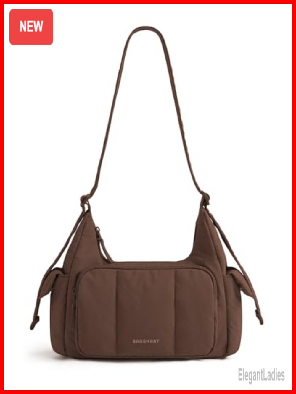 Waterproof Nylon Crossbody Hobo Bag Small Puffer Everyday Purse